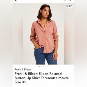 Frank & Eileen Terracotta Button-Down Shirt